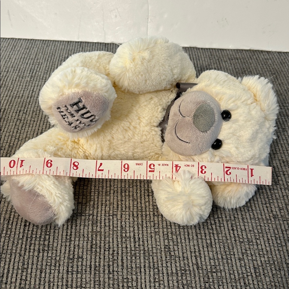 🎁 FREE w/PURCHASE Dayspring Plush White Teddy Bear Hug For Your Heart Ribbon Bow - Picture 4 of 7